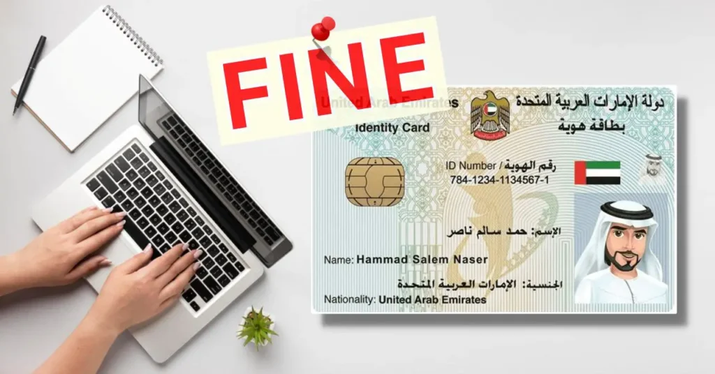 Emirates ID Fine Check in UAE Online