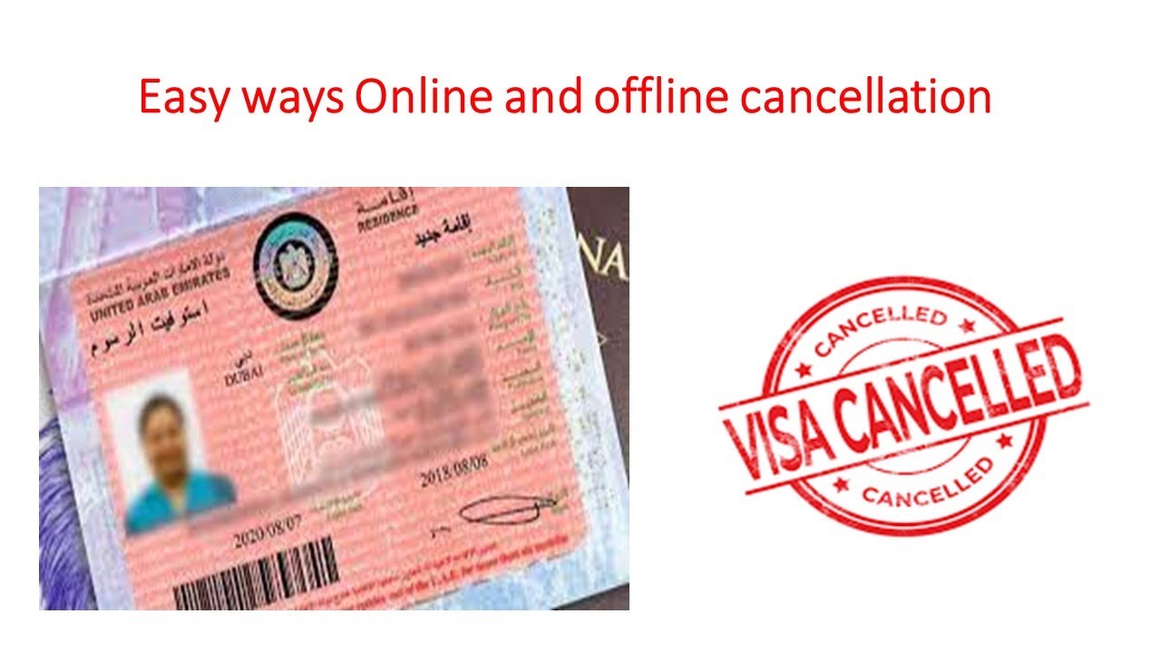 How to Cancel Employment Visa in the UAE