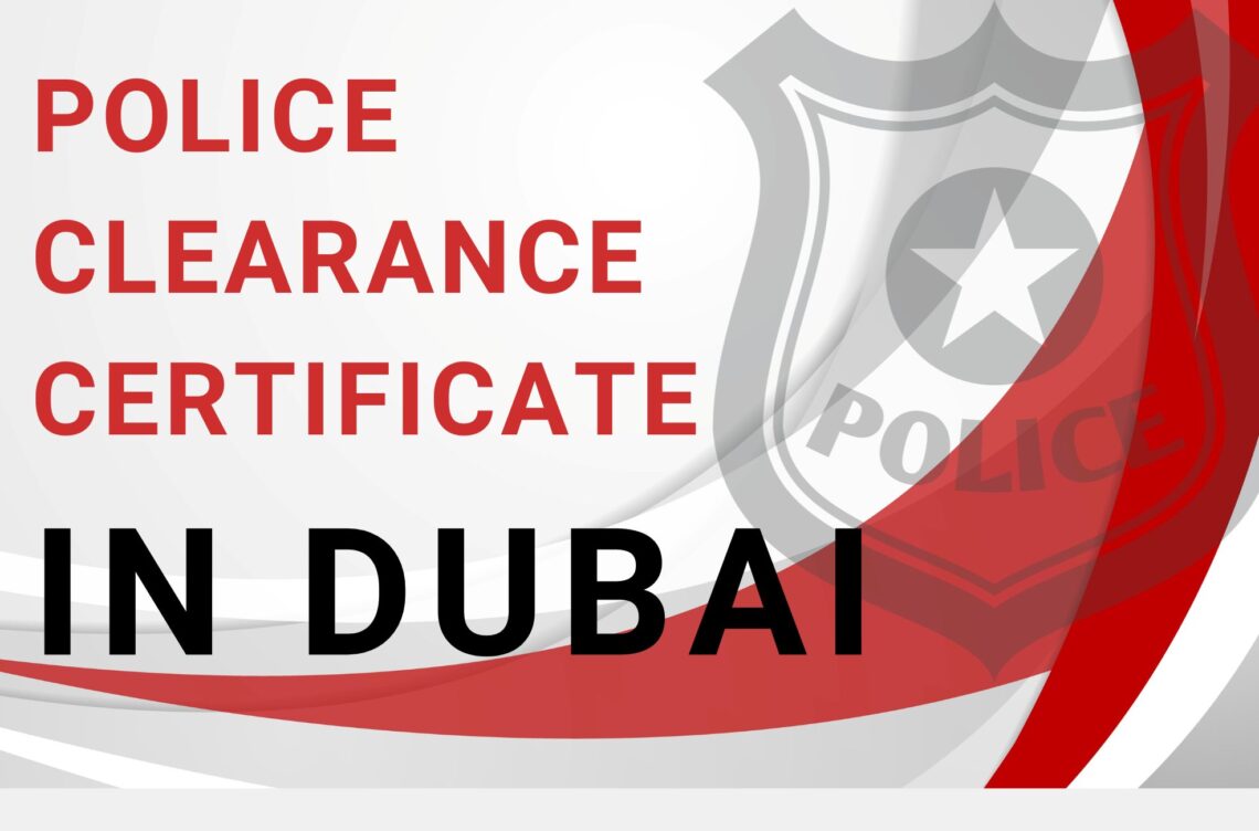Dubai Police Clearance Certificate Sample 