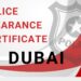 Dubai Police Clearance Certificate Sample 