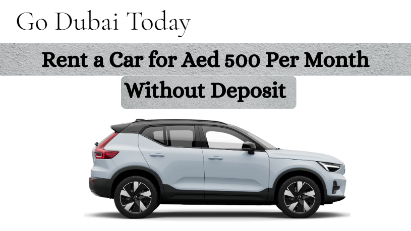 Car for AED 500 per Month