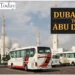 Abu Dhabi to Dubai Bus Timings