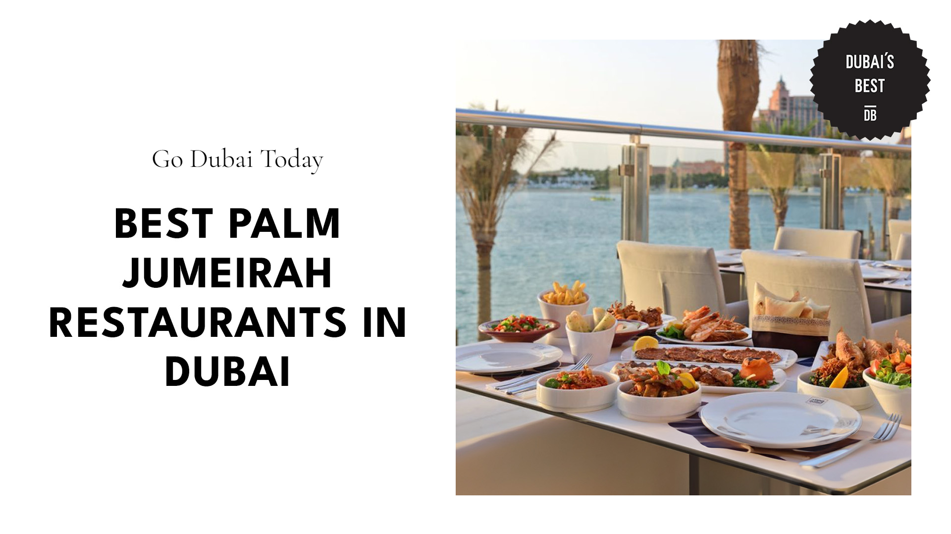 Best Restaurants in Palm Jumeirah