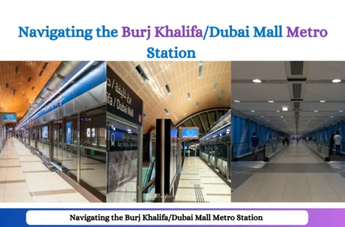 Burj Khalifa Dubai Mall metro station